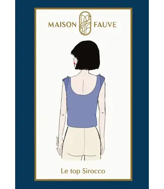 Maison Fauve Le Top Sirocco - naaipatroon top en jurk, 34-46 - Engels en Franse instructies