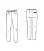 Maison Fauve Le Pantalon LOULOU - naaipatroon cigaretbroek, 34-46 - Engelse en franse instructies