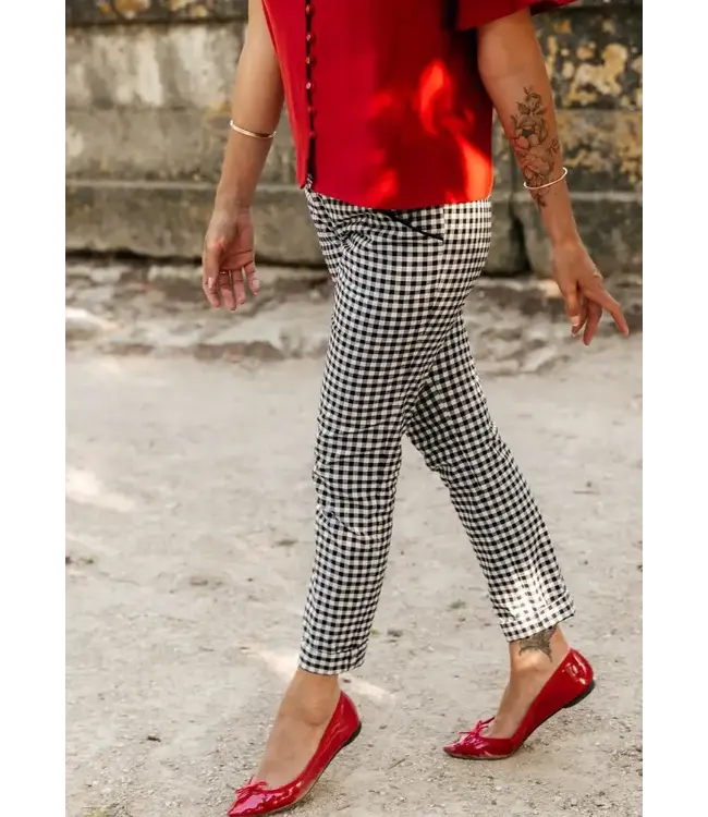Maison Fauve Le Pantalon LOULOU - naaipatroon cigaretbroek, 34-46 - Engelse en franse instructies
