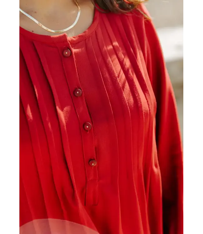 Maison Fauve La Robe / Blouse ATLAS - naaipatroon hemdjurk en blouse, 34-52 - Engelse en Franse instructies