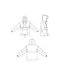 Maison Fauve Le Coup Vent RAFALE - naaipatroon windjack met kap, 34-52 - engelse en franse instructies