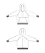 Maison Fauve Le Sweat ADELE - naaipatroon hoodie met kap, 34-52 - engelse en franse instructies
