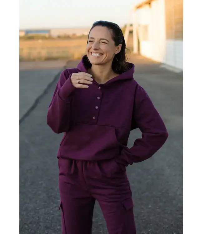 Maison Fauve Le Sweat ADELE - naaipatroon hoodie met kap, 34-52 - engelse en franse instructies