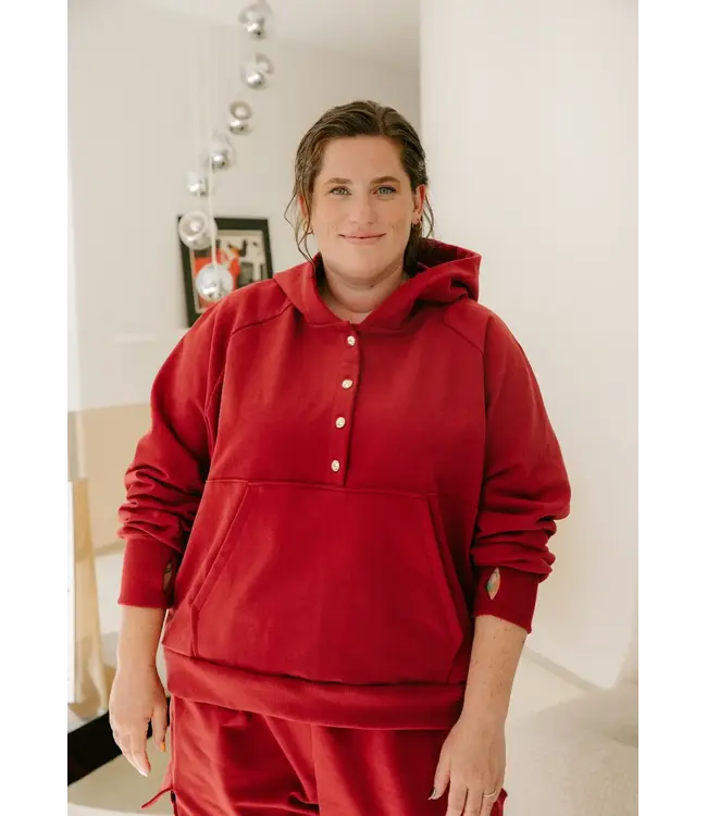 Maison Fauve Le Sweat ADELE - naaipatroon hoodie met kap, 34-52 - engelse en franse instructies