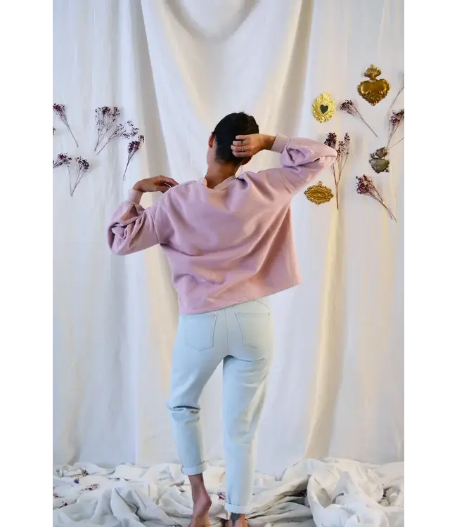 Maison Fauve LE SWEAT Granite - naaipatroon sweater, maat 34-56 - Engels en Franse instructies