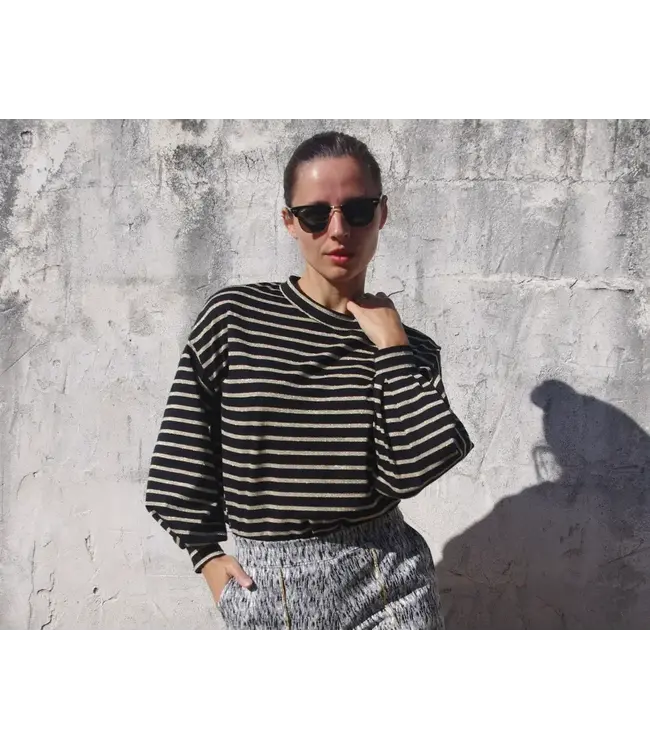Maison Fauve LE SWEAT Granite - naaipatroon sweater, maat 34-56 - Engels en Franse instructies