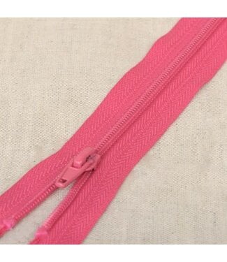 separable spiral zipper fuchsia 516