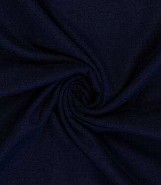 marineblauw gemeleerd - superzachte flanel