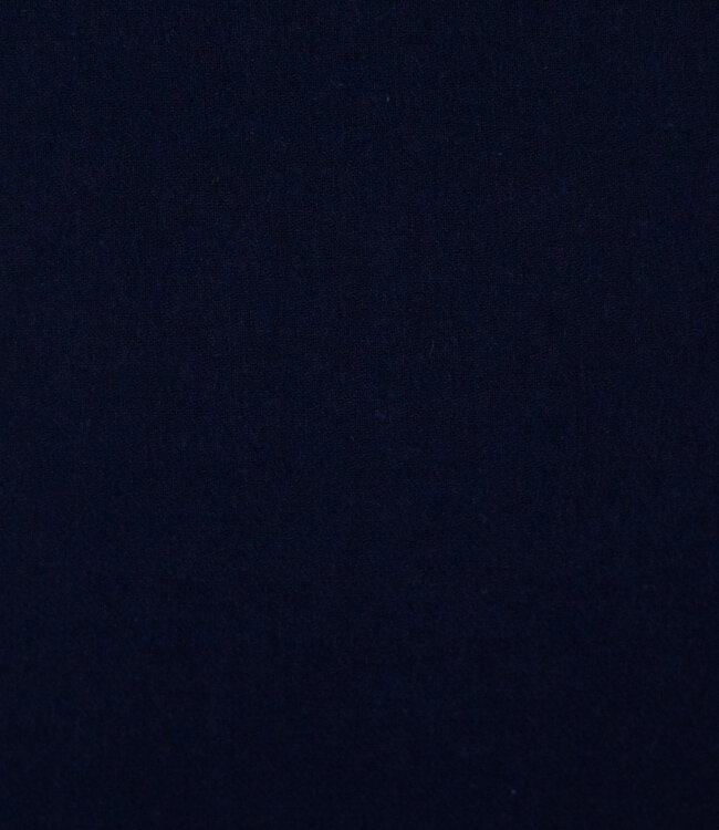 marineblauw gemeleerd - superzachte flanel