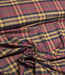 burgundy ochre check - super soft flannel