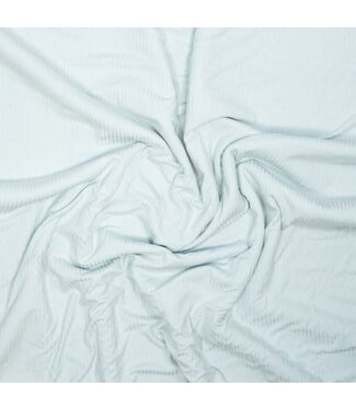 ice blue - subtle bamboo ribbed knit