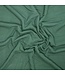 diep dennengroen - subtiele bamboe geribbelde tricot