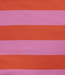 fuchsia / koraal streep - french terry
