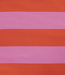 fuchsia / coral stripe - french terry