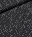 polkadots MINI zwart - viscose twill met een beetje rek