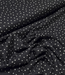 polkadots MINI zwart - viscose twill met een beetje rek