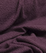 aubergine - bouclé teddy fleece