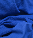 kobaltblauw - bouclé teddy fleece