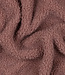 blush - teddy boucle double face met fleece