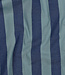 yarn dyed katoen - strepen - blauw en mint