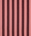 yarn dyed katoen - strepen - bordeaux en koraal