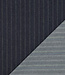 True Denim by M. Heavy Weight denim jacquard met strepen - indigo