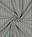 lichtblauw en bruin strepen - double gauze double face