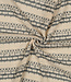 vergrijsd blauw - gebreid jacquard met strepen