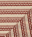 bordeaux - gebreid jacquard met strepen