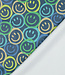 regenjasstof PUL met smileys