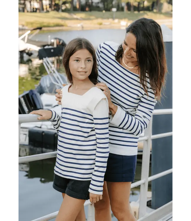Maison Fauve LA MARINIERE Miss PIRATE 4 tot 14 jaar - naaipatroon - Engels en Franse instructies