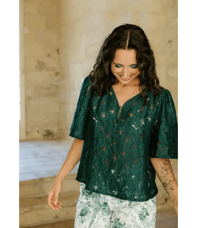 Maison Fauve LA BLOUSE MISSIVE - naaipatroon - Engels en Franse instructies