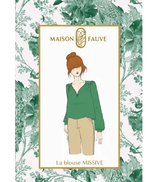 Maison Fauve LA BLOUSE MISSIVE - naaipatroon - Engels en Franse instructies