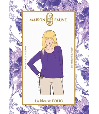 Maison Fauve LA BLOUSE FOLIO - naaipatroon - Engels en Franse instructies