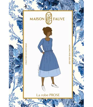 Maison Fauve LA ROBE PROSE - naaipatroon - Engels en Franse instructies