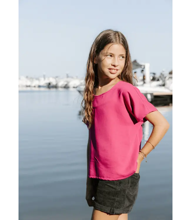 Maison Fauve LE TOP MIss PALMA 4 tot 14 jaar - naaipatroon - franse en engelse instructies