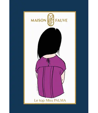 Maison Fauve LE TOP MIss PALMA 4 tot 14 jaar - naaipatroon - franse en engelse instructies