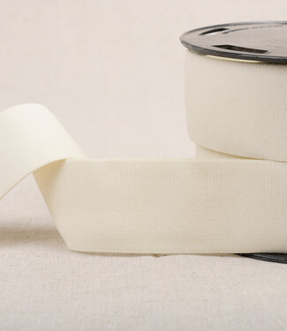 creme  zachte taille elastiek 40mm