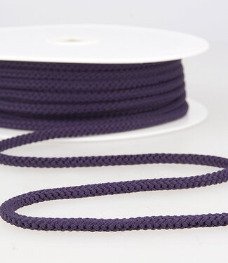aubergine paars touwtje 4,5 mm kleur 98