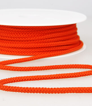 oranje touwtje 4,5 mm kleur 94
