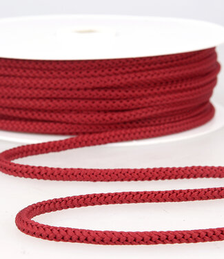 rood touwtje 4,5 mm kleur 71