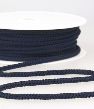 marineblauw touwtje 4,5 mm kleur 27