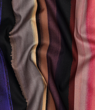 painted horizons - geweven katoen viscose blend