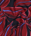 leaves - bordeaux op marineblauw - viscose