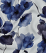 Delft blue botanicals - viscose