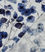 Delft blue botanicals - viscose