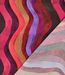 Aubergine sunset waves - ecovero lenzing viscose