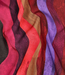 Aubergine sunset waves - ecovero lenzing viscose