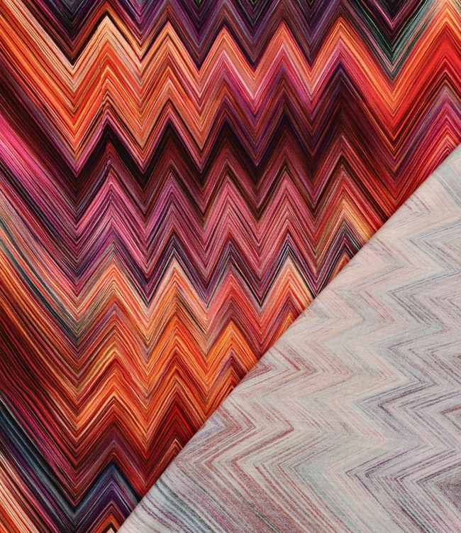 Zigzag sunset - prachtige viscose
