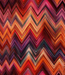 Zigzag sunset - prachtige viscose